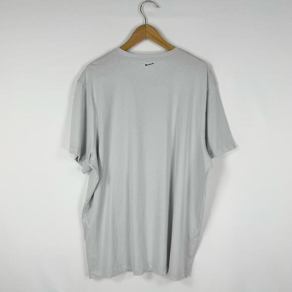 J Crew Factory Mens Washed Jersey Short Sleeve Tee 2X Heather Gray - Picture 6 of 11